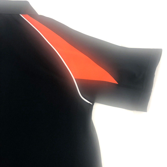 NFL Cincinnati Bengals Men's Polo Small Team Apparel Football Black Orange KCCR - Picture 12 of 12